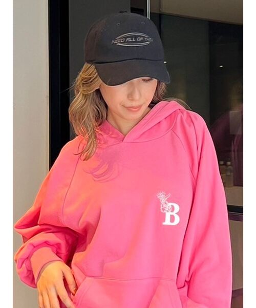 GYDA（ジェイダ）の「NEED ALL OF THEM WOOLライクCAP（キャップ・レディース・ブラック/グレー・FREE）」の4枚目の写真