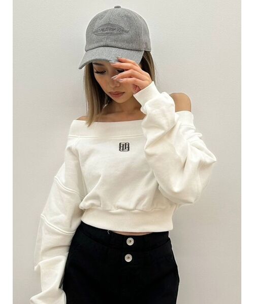 GYDA（ジェイダ）の「NEED ALL OF THEM WOOLライクCAP（キャップ・レディース・ブラック/グレー・FREE）」の9枚目の写真