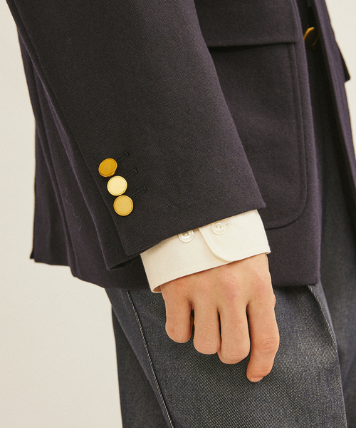 417 EDIFICE（フォーワンセブンエディフィス）の「【MOONLIGHT CLOTHING】 BLAZER（テーラードジャケット・メンズ・ネイビー・36/38/40/42）」の14枚目の写真