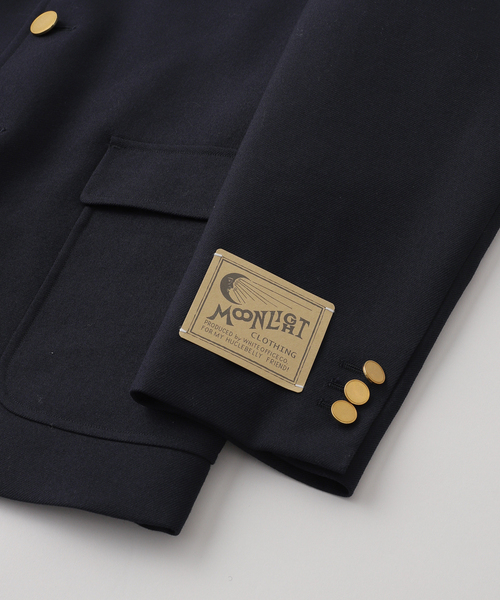417 EDIFICE（フォーワンセブンエディフィス）の「【MOONLIGHT CLOTHING】 BLAZER（テーラードジャケット・メンズ・ネイビー・36/38/40/42）」の18枚目の写真