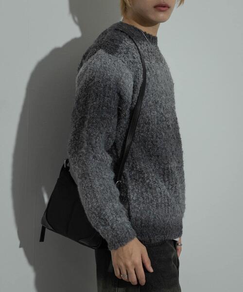 SENSE OF PLACE by URBAN RESEARCH（センスオブプレイスバイアーバンリサーチ）の「『ユニセックス』ブークレグラデーションニット（ニット/セーター・メンズ・ブルー/グレー/ブラウン/オレンジ/ライトグレー/グリーン・MEDIUM/LARGE）」の21枚目の写真