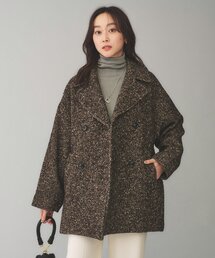 UNTITLED アンタイトル ピーコート グレー XXS 0176024J0047 UNTITLED（アンタイトル）｜ピーコート一覧 - WEAR