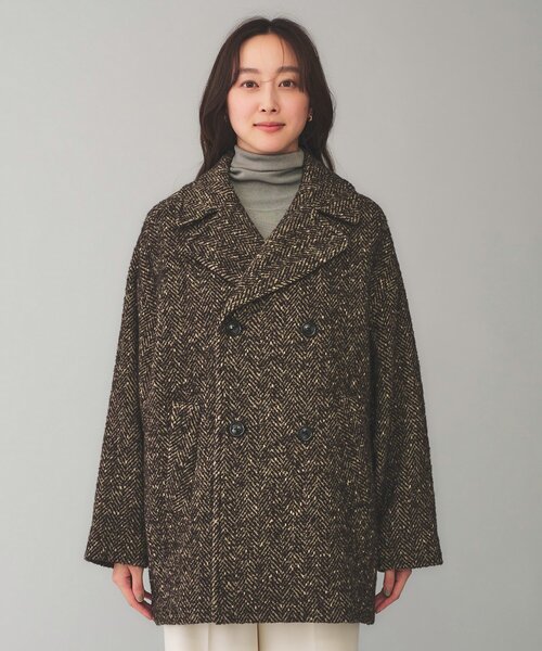 UNTITLED(アンタイトル)の「◆【TICCA】ミックスツイードピーコート(ピーコート・レディース・ブラウン系その他5・02)」の13枚目の写真