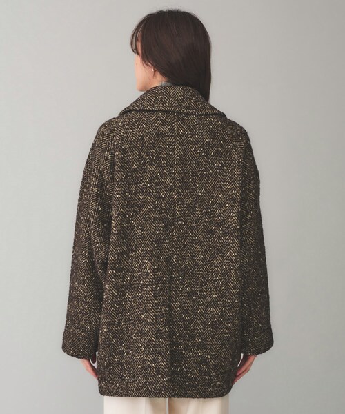 UNTITLED(アンタイトル)の「◆【TICCA】ミックスツイードピーコート(ピーコート・レディース・ブラウン系その他5・02)」の15枚目の写真
