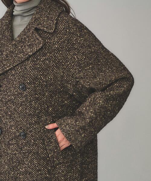 UNTITLED(アンタイトル)の「◆【TICCA】ミックスツイードピーコート(ピーコート・レディース・ブラウン系その他5・02)」の17枚目の写真