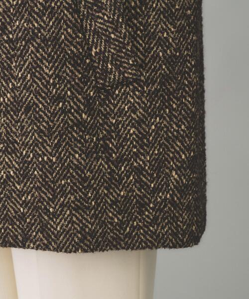 UNTITLED(アンタイトル)の「◆【TICCA】ミックスツイードピーコート(ピーコート・レディース・ブラウン系その他5・02)」の19枚目の写真
