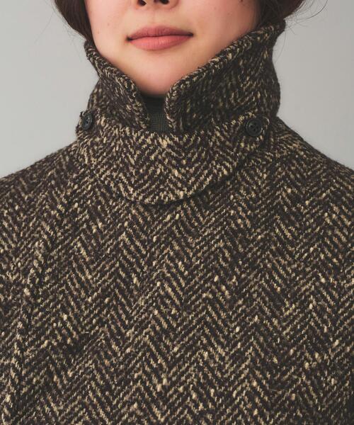 UNTITLED(アンタイトル)の「◆【TICCA】ミックスツイードピーコート(ピーコート・レディース・ブラウン系その他5・02)」の3枚目の写真