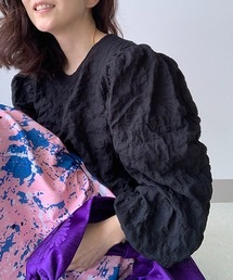 ワッシャーデザインブラウス