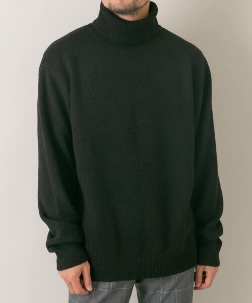 URBAN RESEARCH ROSSO MEN(アーバンリサーチロッソメン)の「『XLサイズあり』ブークレストレッチタートルニット(ニット/セーター・メンズ・カーキ/ブラック/グレー/ベージュ系その他・MEDIUM/LARGE/X-LARGE/SMALL)」の19枚目の写真