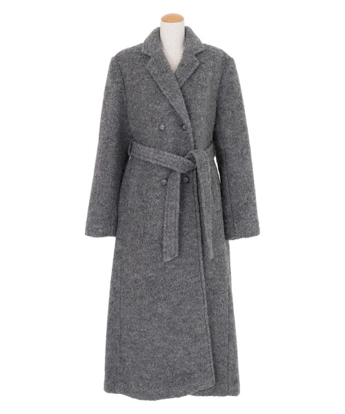 AMBIENT（アンビエント）の「ブークレウールコート（その他アウター・レディース・キャメル/アイボリー/グレー/ピンク・M/S）」の8枚目の写真