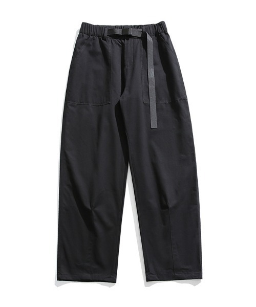 B'day(ビーデイ)の「【 B'day / ビーデー 】ツイルイージーバレルレッグパンツ(チノパンツ・メンズ・ベージュ/オリーブ/ブラック・MEDIUM/LARGE)」の9枚目の写真
