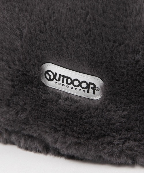 OUTDOOR PRODUCTS（アウトドアプロダクツ）の「【OUTDOOR PRODUCTS(アウトドアプロダクツ)】別注ファーフライトキャップ（キャップ・レディース・チャコール/アイボリー・FREE）」の16枚目の写真