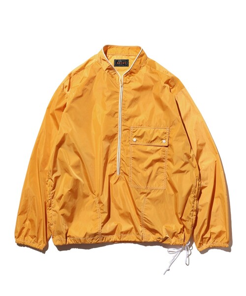 BEAMS PLUS/ネイビー ナイロンジャケット ジッパー付き BEAMS PLUS(ビームスプラス)の「ナイロン ベイ ジャケット