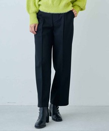 IEDIT | ＩＥＤＩＴ　撥水加工＆ＵＶカットがうれしい　裏がとぅるすべ　きれい見え”ほっと適温”パンツ(スラックス)