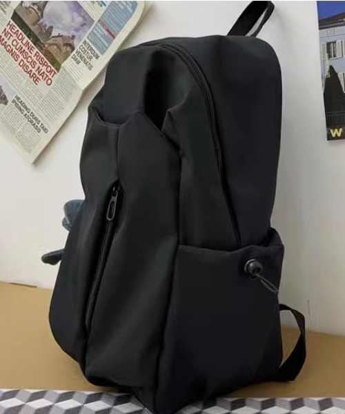 Teem Store(チームストア)の「【A4対応】【大容量】シンプル通勤通学リュックサック 新生活 レディース ユニセックス(バックパック/リュック・レディース・ブラック/アイボリー/グレー・F)」の15枚目の写真
