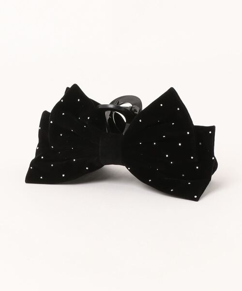 Port（ポート）の「【 Port / ポート 】 ベロア ビッグ リボン バンスクリップ（バレッタ/ヘアクリップ・レディース・ブラック/ブラック系その他/バーガンディー/ボルドー/ブラウン/ピンク/レッド系その他・FREE）」の12枚目の写真