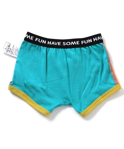 BREEZE（ブリーズ）の「BOYSカラバリボクサーパンツ（ボクサーパンツ・キッズ・ブラック/レインボー/ネイビー/オレンジ・100/110/120/130/140/150）」の5枚目の写真