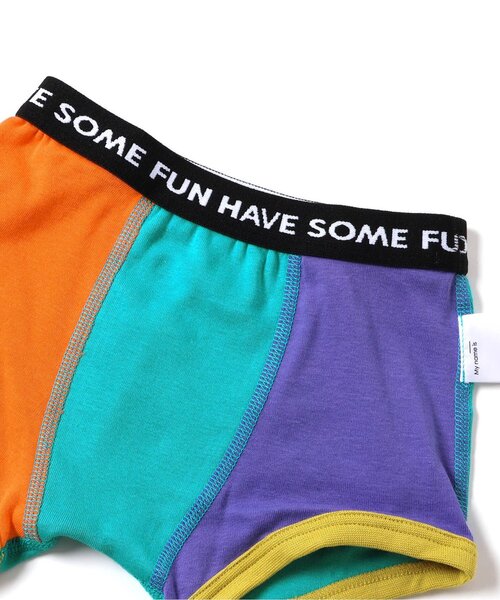 BREEZE（ブリーズ）の「BOYSカラバリボクサーパンツ（ボクサーパンツ・キッズ・ブラック/レインボー/ネイビー/オレンジ・100/110/120/130/140/150）」の6枚目の写真