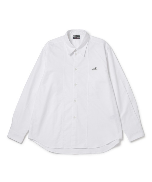  j.n.r.d（ジェー・エヌ・アール・ディー）の「RED EYE DUCK スタンダードシャツ（シャツ/ブラウス・メンズ・ネイビー/ホワイト/ライトグリーン・L/LL/M）」の4枚目の写真