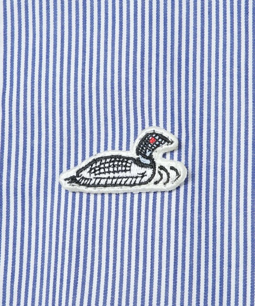  j.n.r.d（ジェー・エヌ・アール・ディー）の「RED EYE DUCK スタンダードシャツ（シャツ/ブラウス・メンズ・ネイビー/ホワイト/ライトグリーン・L/LL/M）」の13枚目の写真