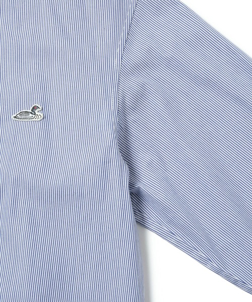  j.n.r.d（ジェー・エヌ・アール・ディー）の「RED EYE DUCK スタンダードシャツ（シャツ/ブラウス・メンズ・ネイビー/ホワイト/ライトグリーン・L/LL/M）」の9枚目の写真
