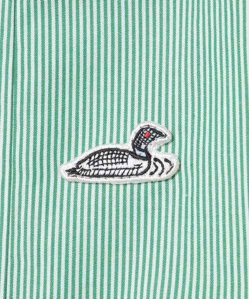  j.n.r.d（ジェー・エヌ・アール・ディー）の「RED EYE DUCK スタンダードシャツ（シャツ/ブラウス・メンズ・ネイビー/ホワイト/ライトグリーン・L/LL/M）」の17枚目の写真