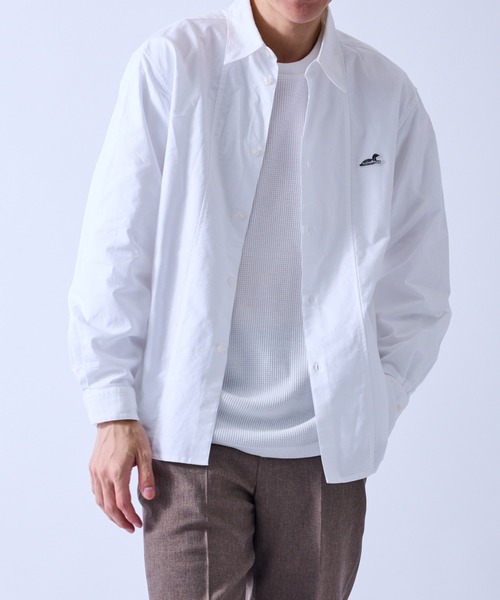  j.n.r.d（ジェー・エヌ・アール・ディー）の「RED EYE DUCK スタンダードシャツ（シャツ/ブラウス・メンズ・ネイビー/ホワイト/ライトグリーン・L/LL/M）」の20枚目の写真