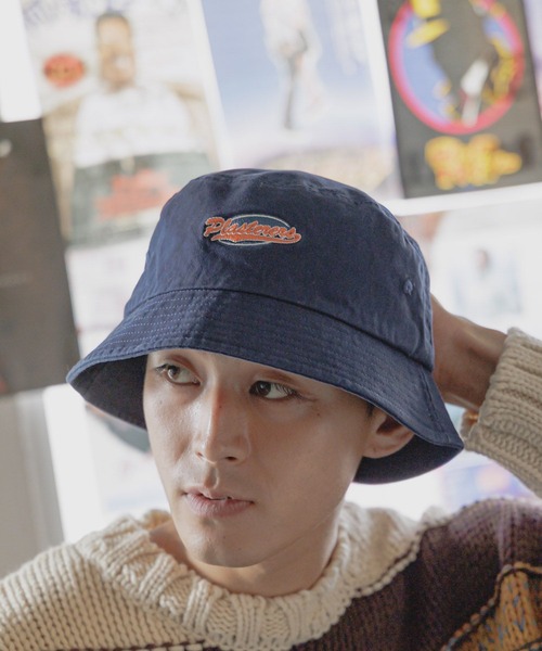 niko and...(ニコアンド)の「カラー刺繍コットンハット(ハット・メンズ・アイボリー/ネイビー/ブラック・FREE)」の3枚目の写真