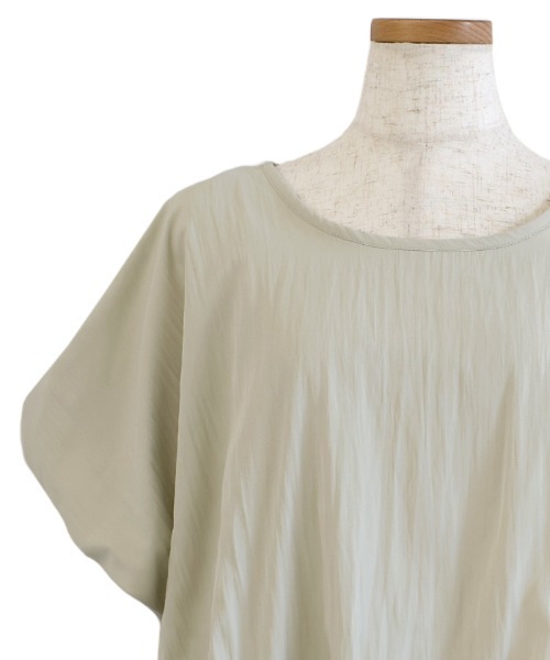 select MOCA Et(セレクトモカエト)の「【Et】Balloon Half-Sleeve Blouse(シャツ/ブラウス・レディース・グレイッシュベージュ/ブラック・FREE)」の22枚目の写真