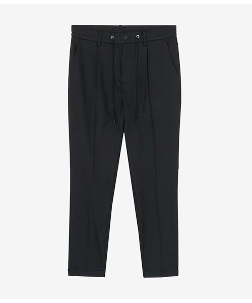 junhashimoto(ジュンハシモト)の「EASY TUCK PANTS★★(スウェットパンツ・メンズ・ブラック/ネイビー・4/3/2/5/6)」の1枚目の写真