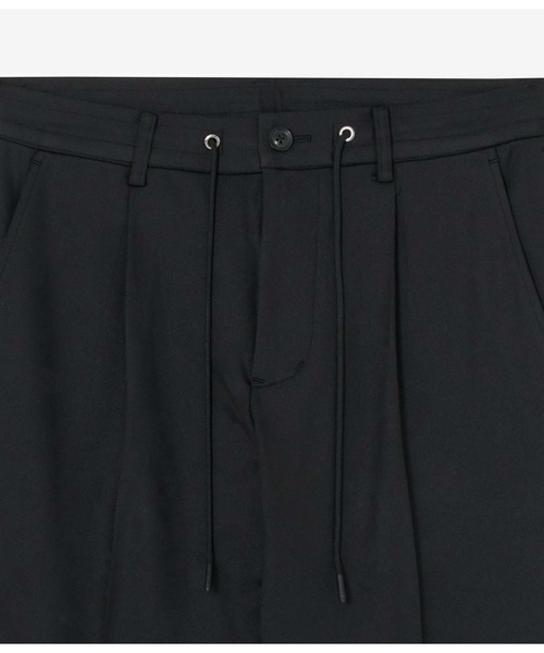 junhashimoto(ジュンハシモト)の「EASY TUCK PANTS★★(スウェットパンツ・メンズ・ブラック/ネイビー・4/3/2/5/6)」の3枚目の写真