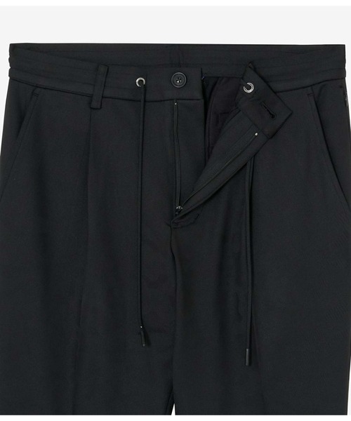 junhashimoto(ジュンハシモト)の「EASY TUCK PANTS★★(スウェットパンツ・メンズ・ブラック/ネイビー・4/3/2/5/6)」の5枚目の写真
