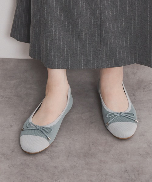 NICAL（ニカル）の「【NICAL】【洗える】リボンバレエニットパンプス/554101（パンプス・レディース・ベージュ/ブラック/グリーン/ネイビー/ブラック系その他4・23.5cm/25.5cm/25.0cm/24.0cm/23.0cm/22.5cm/22.0cm/24.5cm）」の21枚目の写真