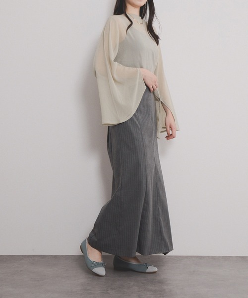 NICAL（ニカル）の「【NICAL】【洗える】リボンバレエニットパンプス/554101（パンプス・レディース・ベージュ/ブラック/グリーン/ネイビー/ブラック系その他4・23.5cm/25.5cm/25.0cm/24.0cm/23.0cm/22.5cm/22.0cm/24.5cm）」の14枚目の写真