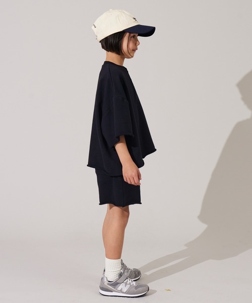 PAIRMANON STREET（ペアマノンストリート）の「【PAIRMANON STREET】裏毛 ヘンリーネック リラックス セットアップ（セットアップ・キッズ・レッド系その他/ピンク/グレー/ブラック/パープル・90/100/110/120/130/140/150/160）」の11枚目の写真