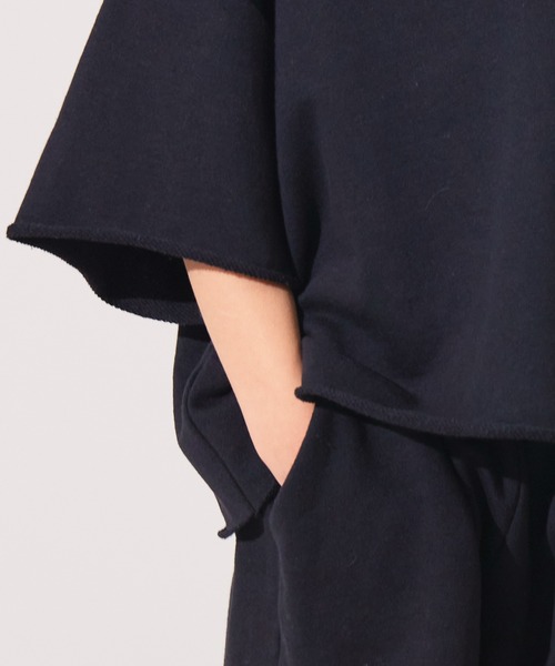 PAIRMANON STREET（ペアマノンストリート）の「【PAIRMANON STREET】裏毛 ヘンリーネック リラックス セットアップ（セットアップ・キッズ・レッド系その他/ピンク/グレー/ブラック/パープル・90/100/110/120/130/140/150/160）」の14枚目の写真