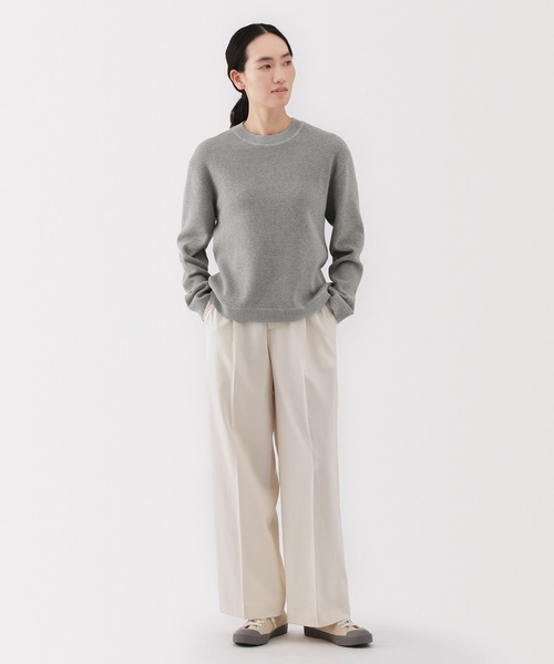 MONCLER ワッフル編み クルーネックセーター MONCLER ワッフル編み クルーネックセーター