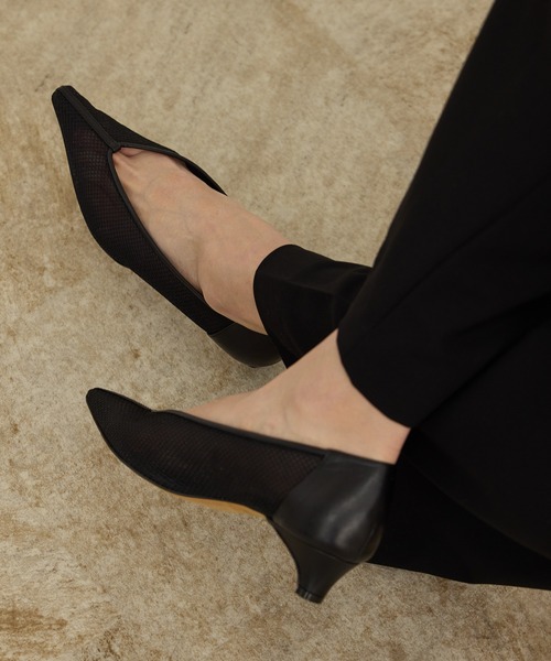 ROPE'（ロペ）の「シアーメッシュパンプス（パンプス・レディース・ブラック・37/36.5/37.5/36）」の16枚目の写真