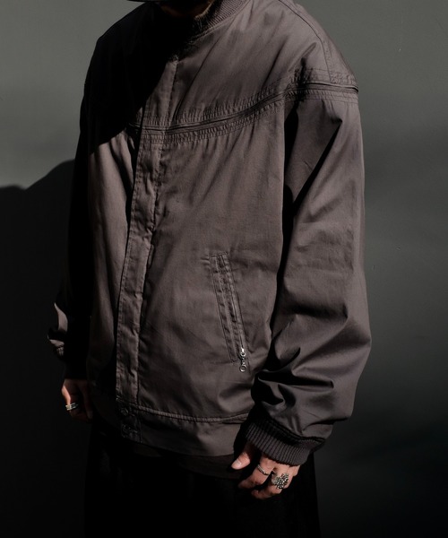 TOWNCRAFT(タウンクラフト)の「TOWN CRAFT/ タウンクラフト 60S DERBY STYLED JACKET(ブルゾン・メンズ・ネイビー/チャコールグレー/ブラック・LARGE/MEDIUM)」の19枚目の写真