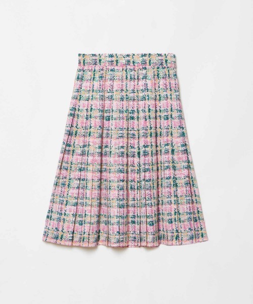 allureville（アルアバイル）の「【LOULOU WILLOUGHBY】チェックプリントプリーツミディスカート（スカート・レディース・ピンク/グリーン・2/1）」の7枚目の写真