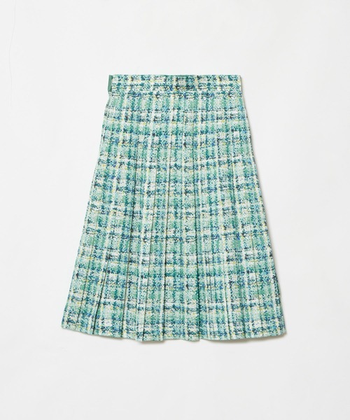 allureville（アルアバイル）の「【LOULOU WILLOUGHBY】チェックプリントプリーツミディスカート（スカート・レディース・ピンク/グリーン・2/1）」の15枚目の写真