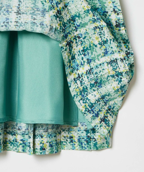 allureville（アルアバイル）の「【LOULOU WILLOUGHBY】チェックプリントプリーツミディスカート（スカート・レディース・ピンク/グリーン・2/1）」の17枚目の写真