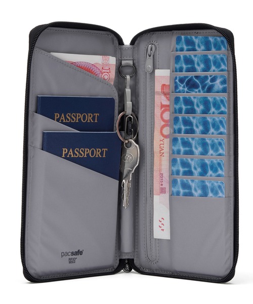 PACSAFE CITYSAFE 200 トラベルバンドバッグ 財布セット pacsafe/パックセーフ RFIDsafe travel wallet/トラベル