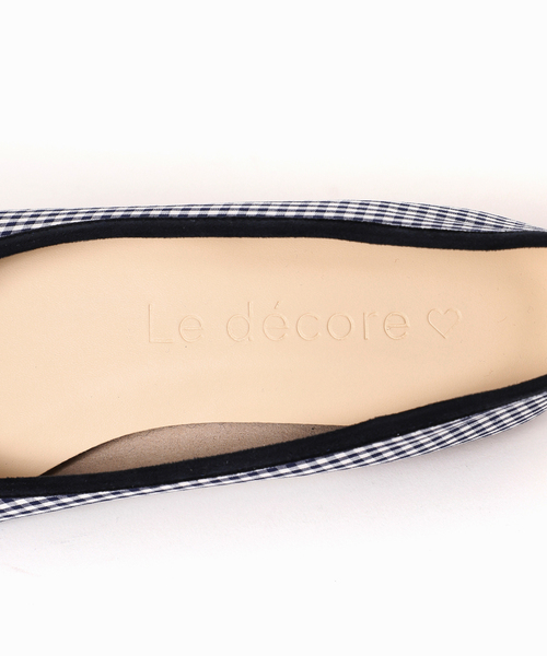 LE TALON(ルタロン)の「《追加 / WEB限定》Le decore / ル デコレ Le decore ballerina(バレエシューズ・レディース・モスグリーン/ホワイト/ピンク/ブラウン系その他/ブラック×ブラック/ネイビー・24cm/23.5cm/23cm/22cm/22.5cm/24.5cm/25cm)」の18枚目の写真