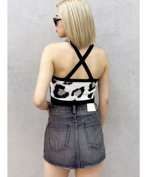 GYDA（ジェイダ）の「Gydaレオパードビスチェ（キャミソール・レディース・ベージュ/グレー・FREE）」の13枚目の写真