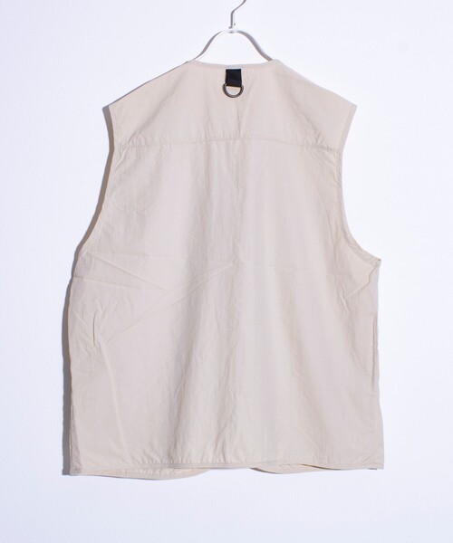 FREDY MAC（フレディーマック）の「【FREDYMAC/フレディマック】ナイロン フィッシングベスト（ベスト・メンズ・チャコールグレー/アイボリー・M/L）」の12枚目の写真