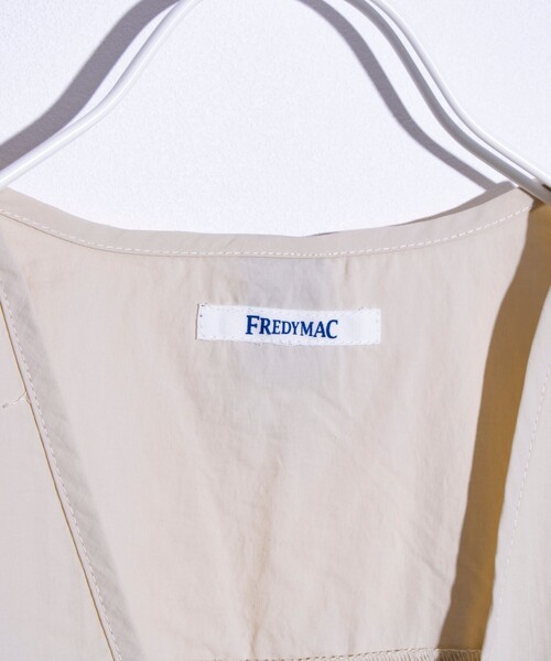 FREDY MAC（フレディーマック）の「【FREDYMAC/フレディマック】ナイロン フィッシングベスト（ベスト・メンズ・チャコールグレー/アイボリー・M/L）」の10枚目の写真