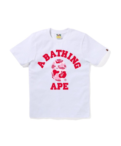 ABC CAMO COLLEGE TEE tシャツ アベイシングエイプ A BATHING APE tシャツ ABC CAMO COLLEGE TEE メンズ レディース