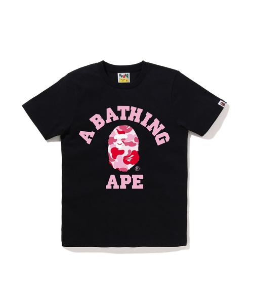 ABC CAMO COLLEGE TEE tシャツ アベイシングエイプ A BATHING APE｜ABC CAMO COLLEGE TEE | Rakuten Fashion(楽天