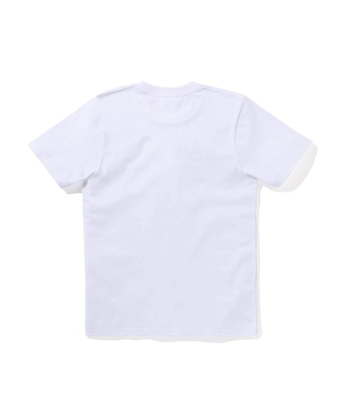 A BATHING APE(アベイシングエイプ)の「ABC CAMO COLLEGE TEE(Tシャツ/カットソー・レディース・ホワイト×ピンク/ブラック×ブルー/ブラック×ピンク/ホワイト×ブルー/ホワイト×グリーン/ブラック×グリーン・MEDIUM/SMALL/XX-SMALL/X-SMALL)」の7枚目の写真